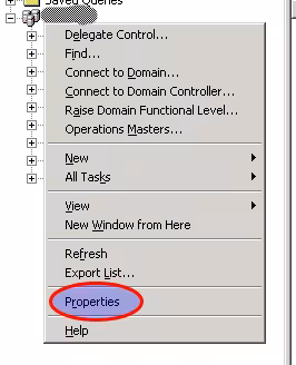 Firefox AD properties